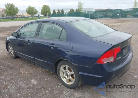 2007 Honda Civic Ex из США, поврежденный, VIN 1HGFA16897L045068